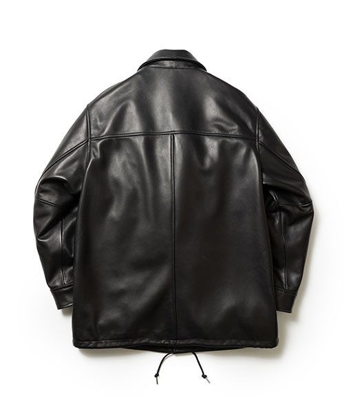 MR.OLIVE/SKOOKUM COLLABORATION / LAMB LEATHER COACH JACKET