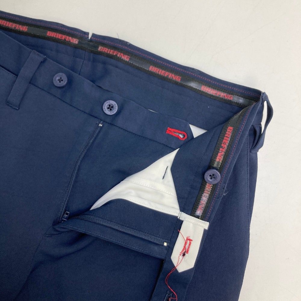 美品BRIEFING（ブリーフィング）メンズ パンツ　ネイビー　S MEN'S 3D LOGO JOGGER PANTS（メンズ 3Dロゴ ジョガーパンツ（ロング