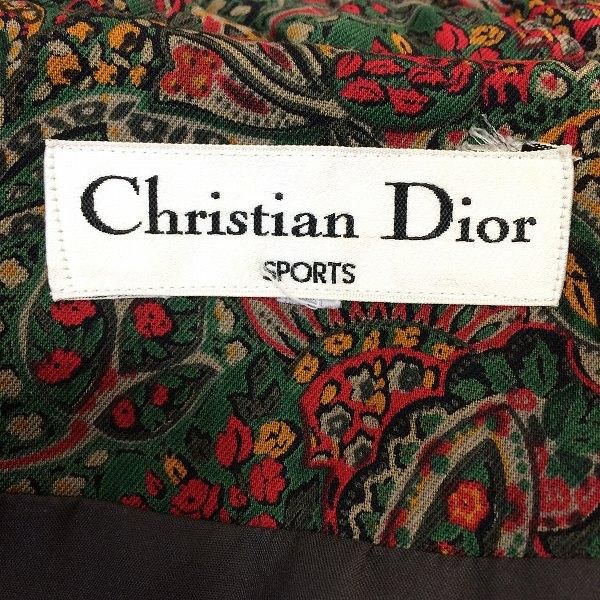 ​【かおり】クリスチャンディオール スポーツ ヴィンテージ ジャケット Vintage Christian Dior Sports Bomber Jacket Full Zip Spellout