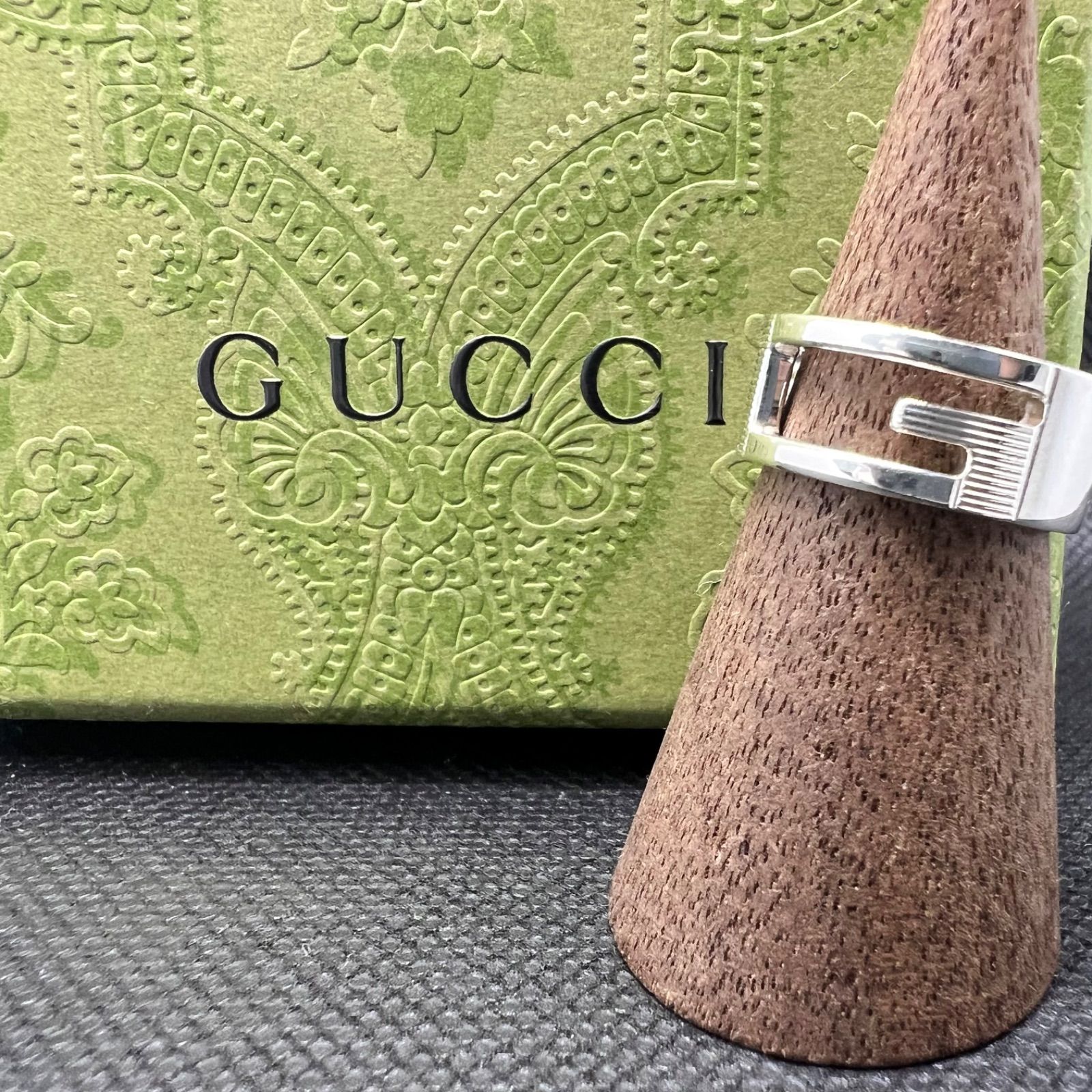 GUCCI グッチ 指輪 リング Gリング ブランデット SV925 11号 - メルカリ