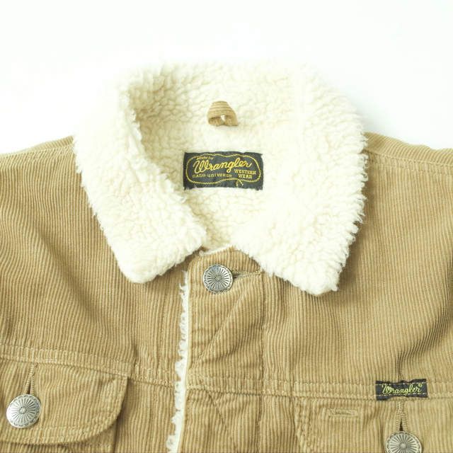 Wrangler x nano universe コーデュロイボアランチコート - メルカリ