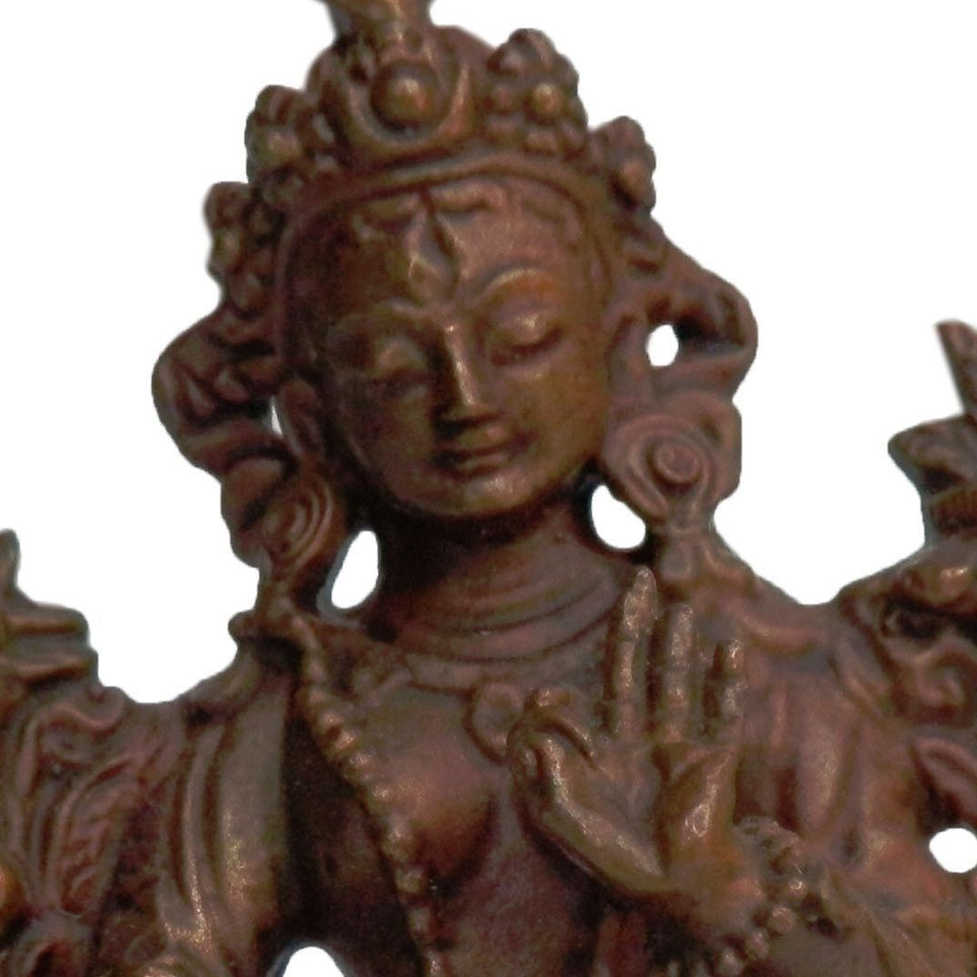 アジアン雑貨　ネパール仏像　ホワイトターラー