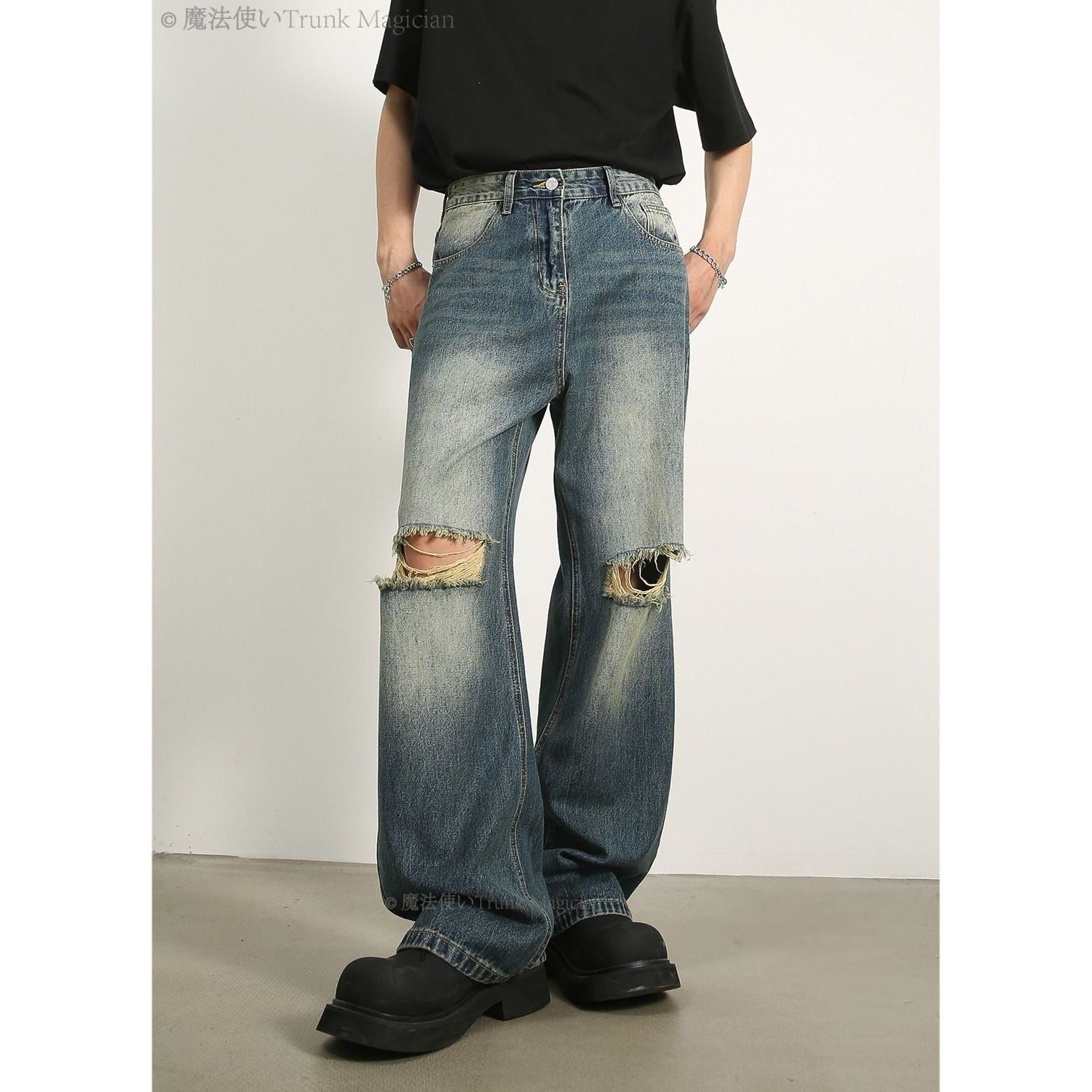 中古品】HYSTERIC GLAMOUR ヒステリックグラマー SIDE BUTTON DENIM  