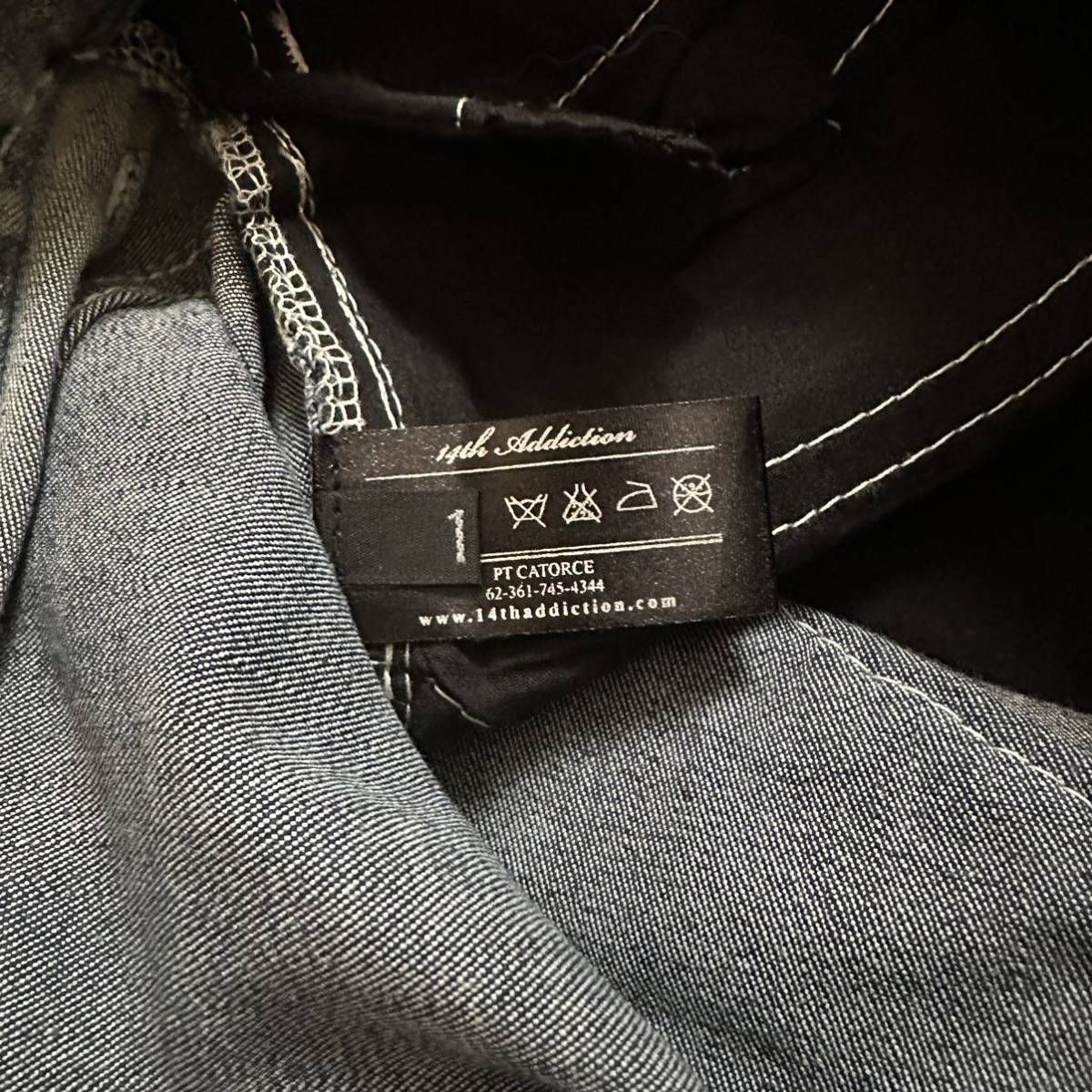 14th addiction archive メモ帳 00's 14th addiction Archive denim アーカイブ パンツ PANTS