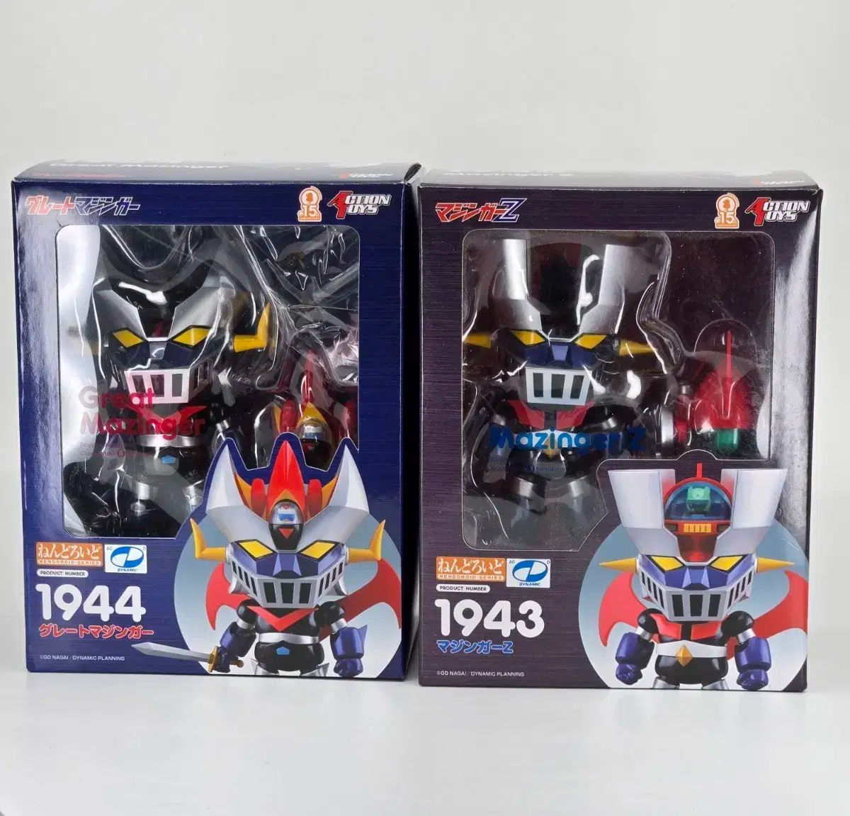 ねんどろいど マジンガー z + グレートマジンガー 開封済み美品