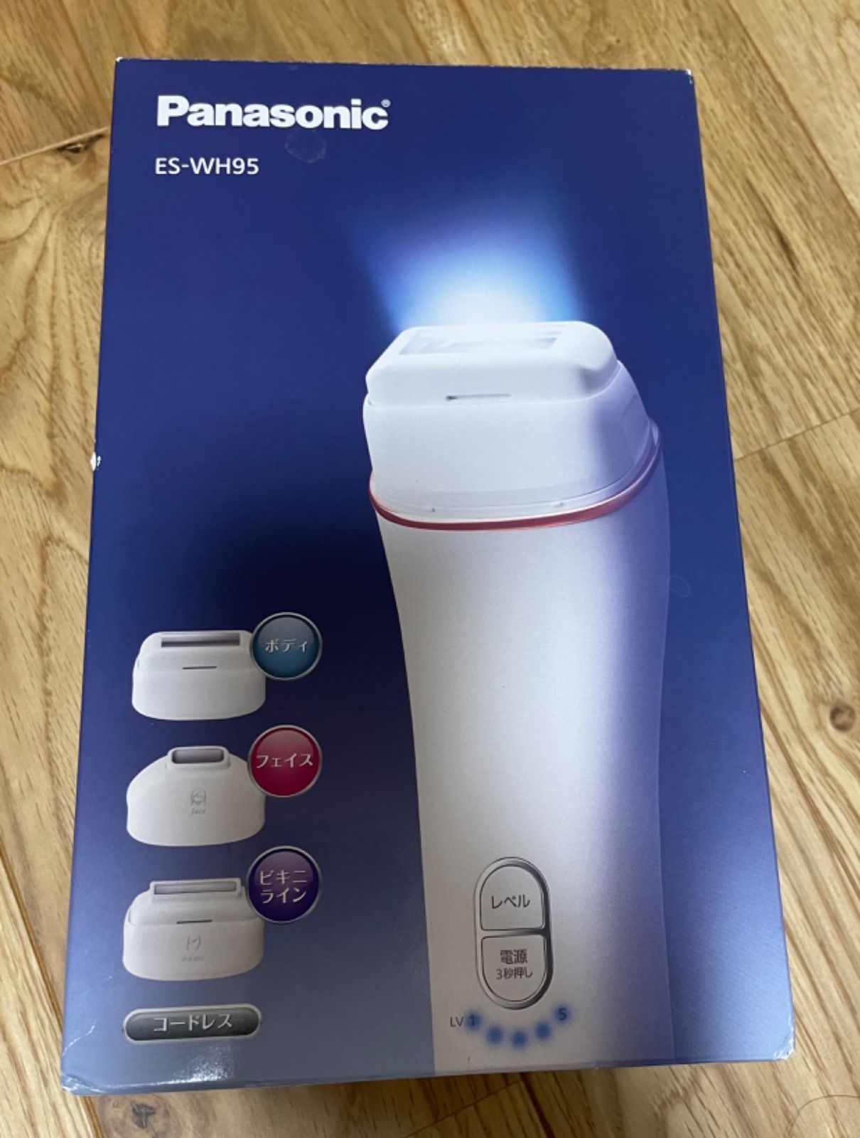 Panasonic ES-WH95-P 脱毛器 Panasonic 光脱毛器 ES-WH95-p PANASONIC ES-WH95-P 光エステ 脱毛 ボディ&