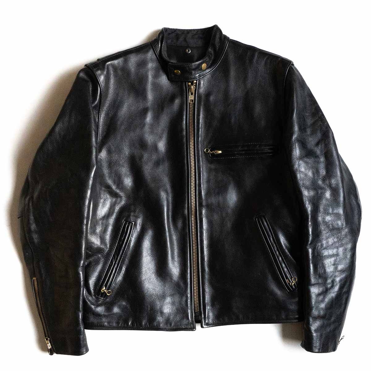 ビッグサイズ】 VANSON 【MODEL B シングルライダースジャケット】42 レザー USA製 バンソン 2411212 - メルカリ