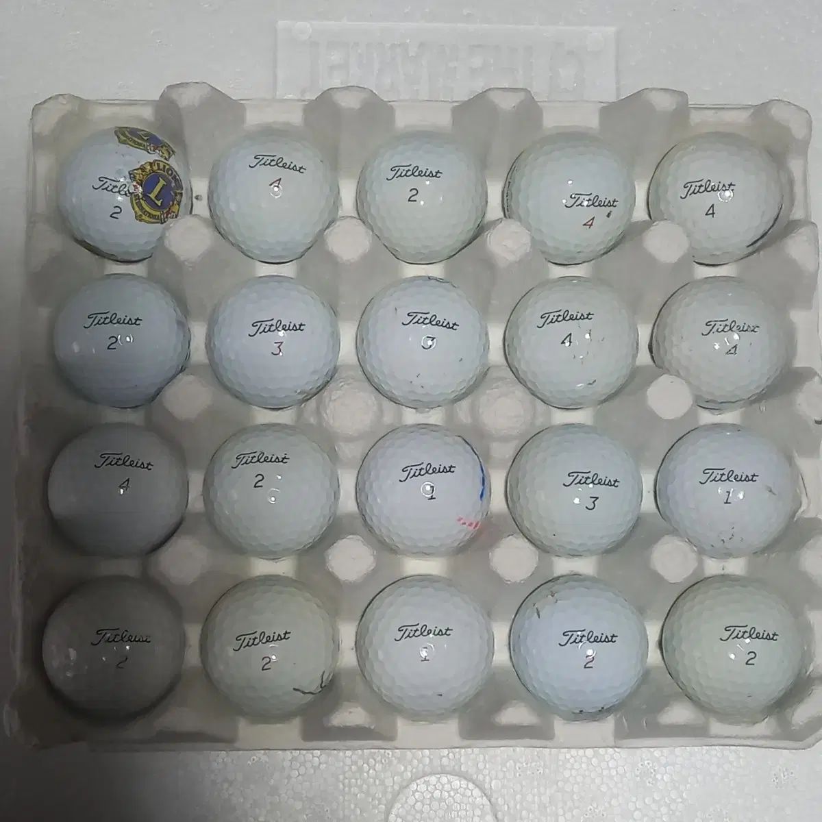 タイトリスト ロストボール prov1 prov1x ゴルフボール 50個