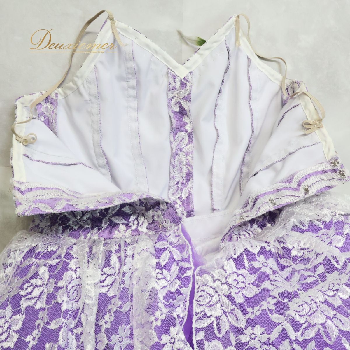 バレエ 衣装 ロマンティックチュチュ ワンピース ドレス 子供 ジュニア 紫 白 レース 花柄 ラメ 発表会 劇 キッズ パープル系 ホワイト系 ボリューム レース 女の子 イベント おしゃれ 可愛い キッズドレス 子供ドレス 発表会衣装 ジュニアドレス バレエ 衣装 ロマンティックチュチュ ワンピース ドレス 子供