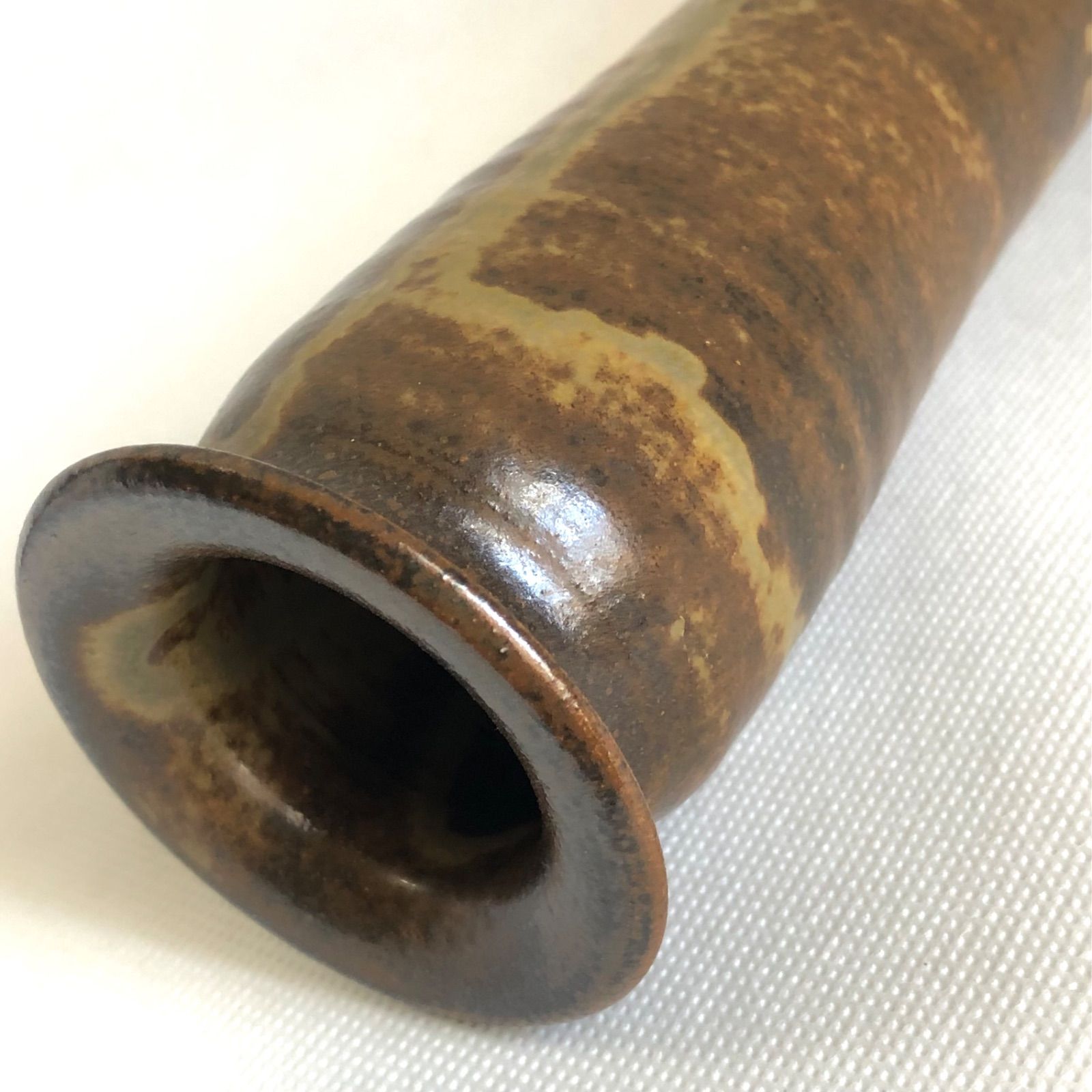 花瓶 一輪挿し 自性寺焼里秋窯 青木昇 - メルカリ