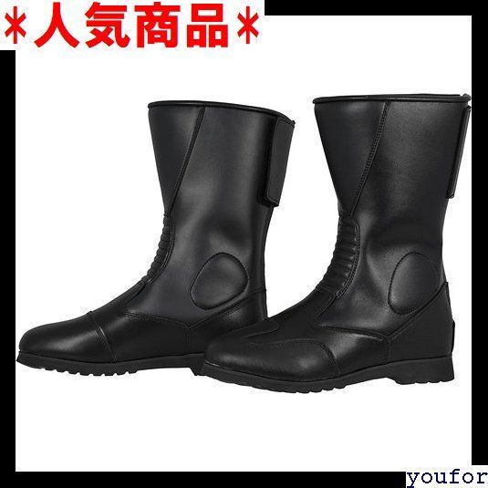 ☆ コミネ KOMINE バイク用 バックジッパーブーツ 202 302 65