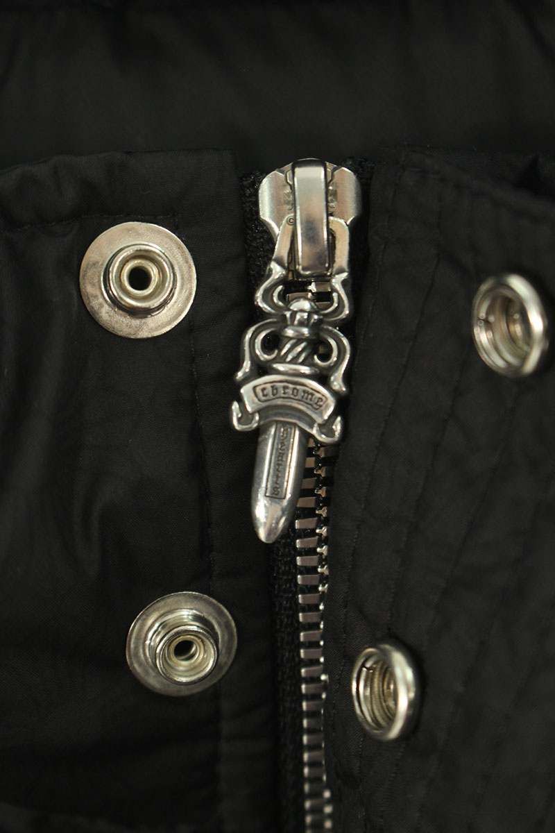 Chrome Hearts PAPAベストダガージップクロスパッチMサイズ