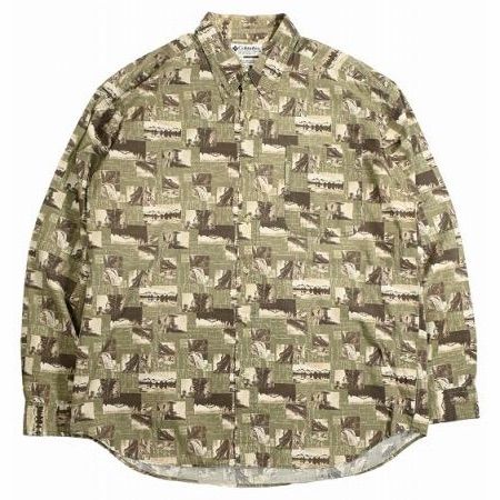 Columbia ボタンダウンシャツ