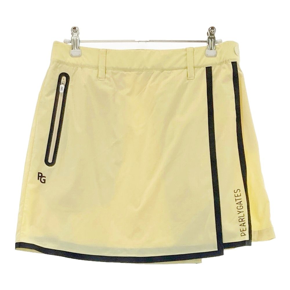 サイズ 0 PEARLY GATES パーリーゲイツ 2025年 スカート イエロー系 240101465803 ゴルフウェア レディース ストスト