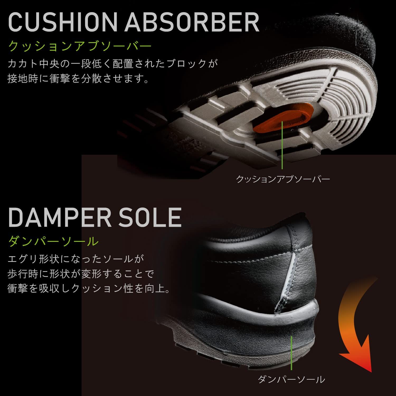  ミドリ安全 ハイ ベルデ 安全靴 JIS規格 長編上靴 ひも 普通作業 ワイド先芯 耐滑 PRM 230 F オールハトメ ブラック 26.5 cm 地下足袋 祭り用品