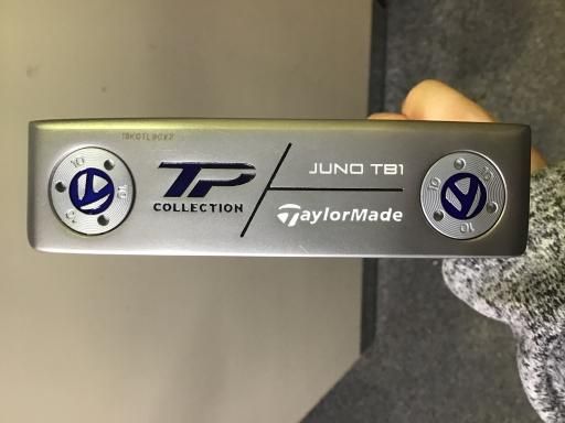 テーラーメイド TP COLLECTION HYDRO BLAST JUNO TB1 34インチ パター PT スチール フレックスその他 メンズ 男性用 右利き 右用 Bランク ゴルフクラブ
