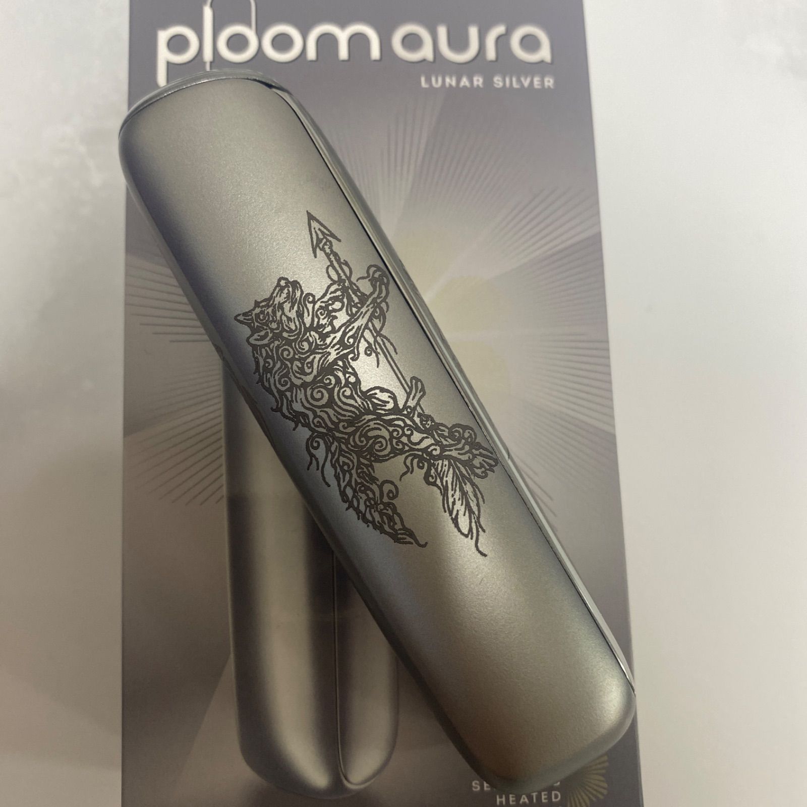 トライバル ウルフ 加工 プルーム オーラ Ploom aura ルナシルバー 銀 狼 アロー 矢 タトゥー 入れ墨 刺青 入墨 ♥ 送料無料 オリジナル カスタム