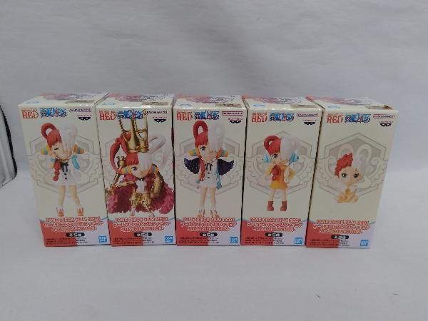 [全5種セット]バンプレスト 『ONE PIECE FILM RED』 ワｰルドコレクタブルフィギュア -UTA COLLECTION- ワンピｰス