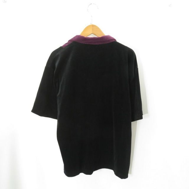 SON OF THE CHEESE Velour Stripe Shirt Size-L サノバチーズ