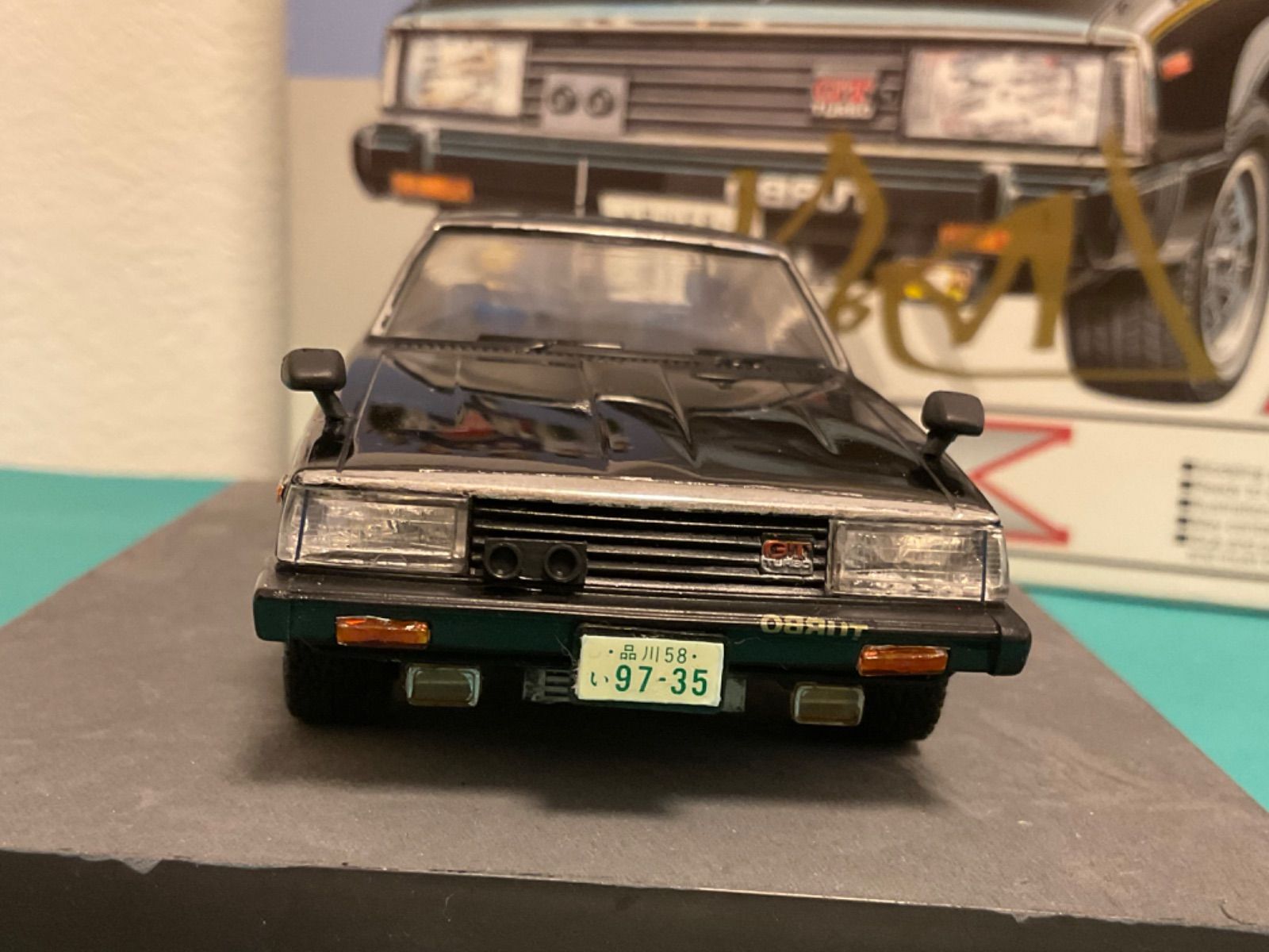 アオシマ製 西部警察 マシン X (スカイライン ジャパン) 1/43 西部警察