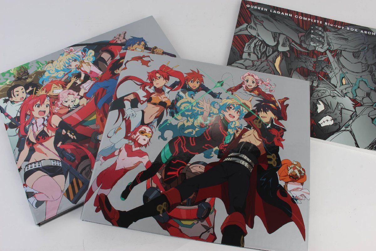 天元突破グレンラガン COMPLETE Blu-ray BOX 完全生産限定版 ANZX6161 アニプレックス ブルーレイ ディスク CD  イラストBOOK R2305-086 - メルカリ