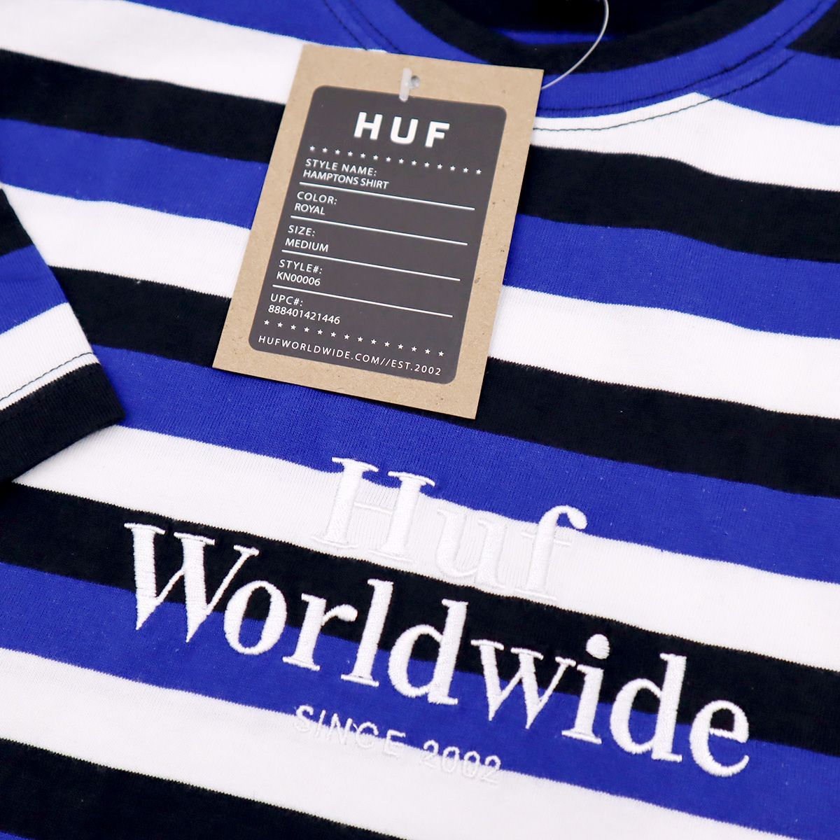 新品未使用 Huf ハフ ヘンプトンズ TEE HAMPTONS undefeated stussy union nike adidas アップルバム キース