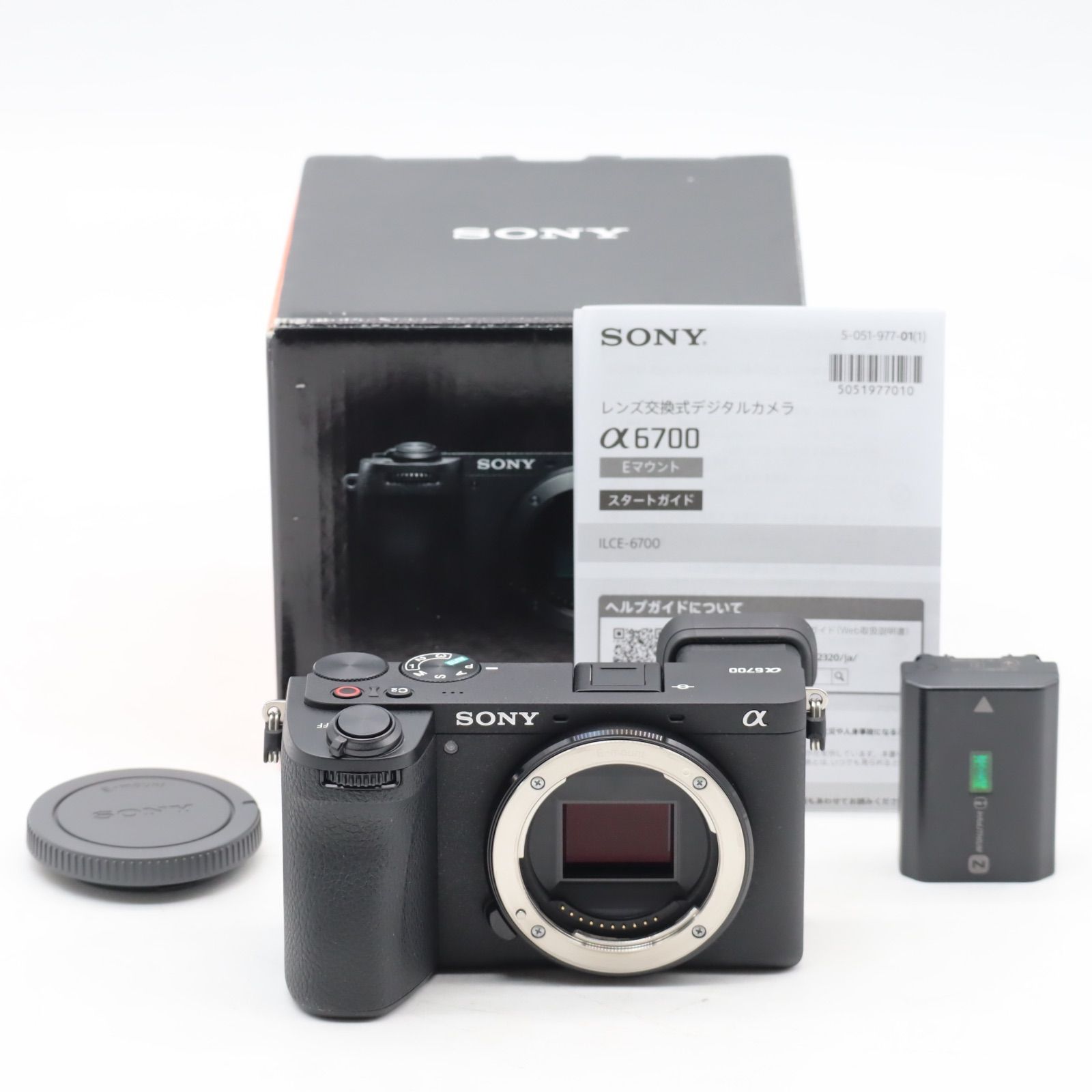ショット数124回 SONY α6700 ボディ