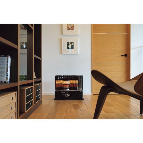 ダブルクリーン 反射形石油ストーブ ブラック RC-W36N B | 24-0375-034