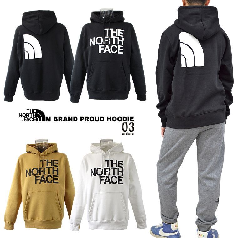 海外限定 THE NORTH FACE ノースフェイス グラフィックフーディ スウェット トレーナー ユニセックス 男女兼用 裏起毛 暖かい HALF DOMEロゴ メンズトップス パーカー レディースパーカー BLK WHT