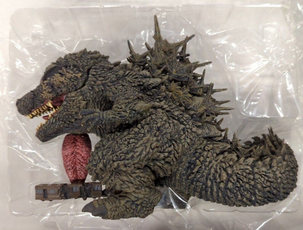 エクスプラス　デフォリアル　ゴジラ-1.0 ゴジラ(2023) エクスプラスの「デフォリアル ゴジラ(2023) 熱線放射Ver.」で二