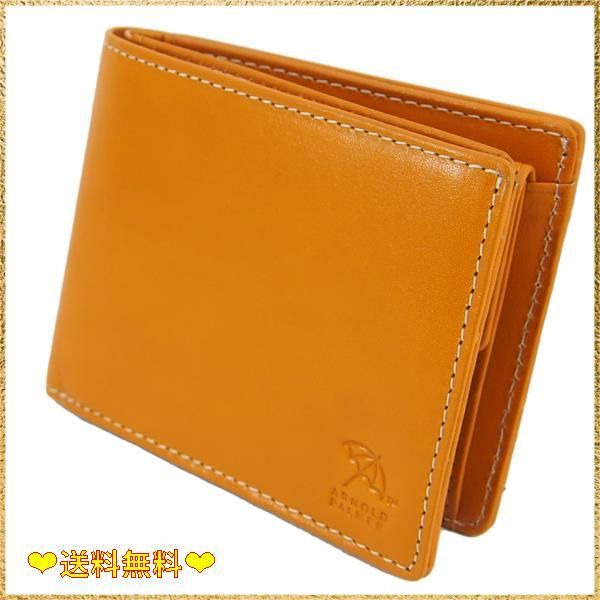 Yellow [アーノルドパーマー] カラフルシリーズ 二つ折り財布 本革 レザー 4AP3636 (Yellow)