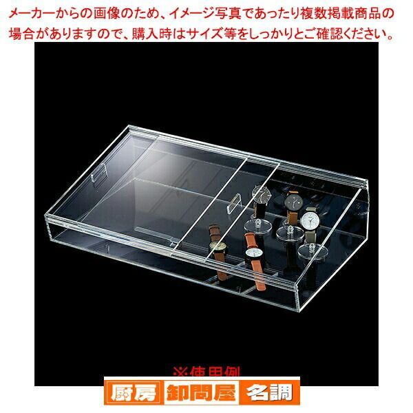 引き戸式アクリルショーケース W59.8cm 61-779-89-2