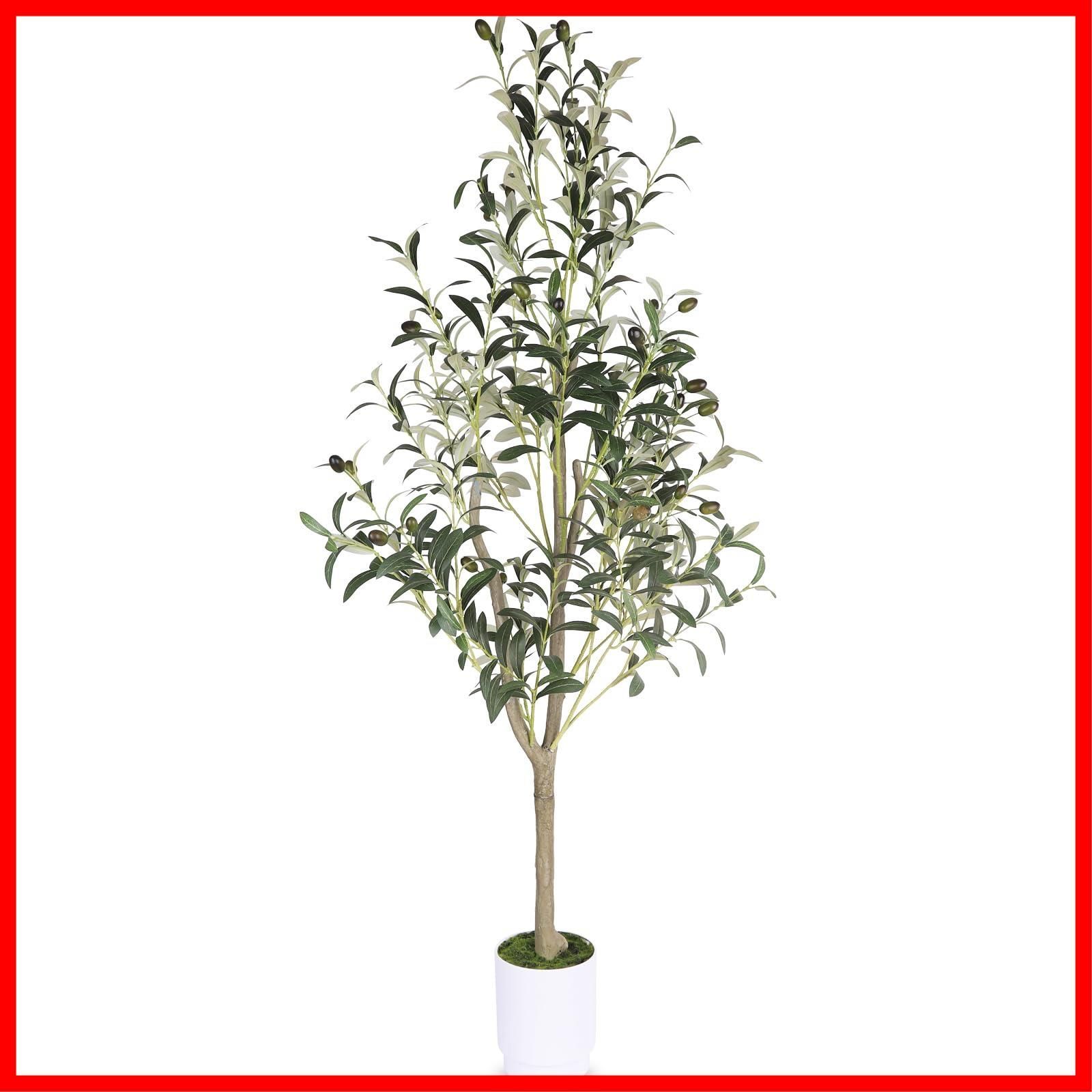 商品 フェイクグリーン 高さ120cm 造花 観葉樹 光触媒 オリーブの木 空気清浄 インテリア 飾り 世話いらず 人工観葉植物 水やり不要 オフィス ホーム デコレーション