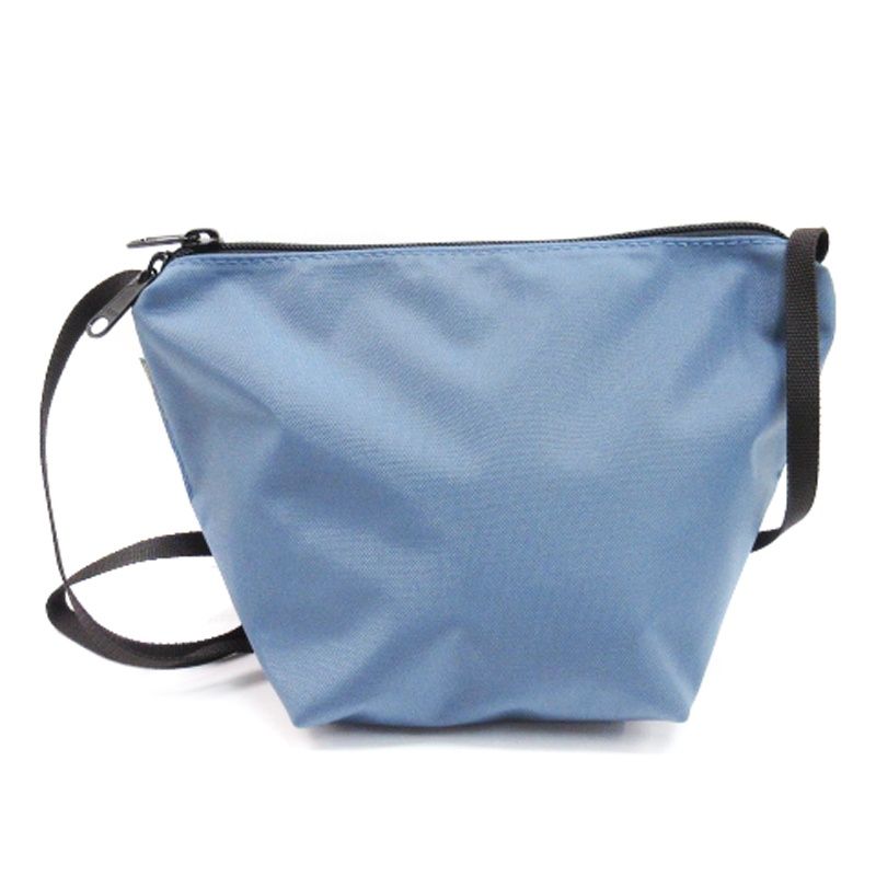 エルベシャプリエ Herve Chapelier 舟型 ナイロン ショルダーバッグ 2885N ブルー系 S