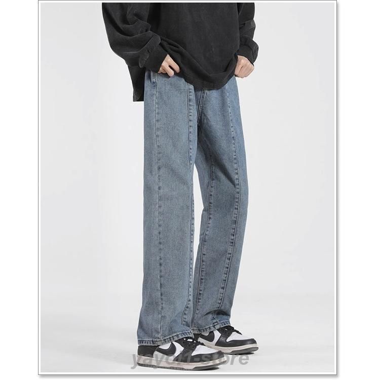 デニムパンツ メンズ ジーパン ジーンズ 大きいサイズ 5L 6L 春 夏 秋 冬 ストレート ダメージ おしゃれ Men’s Donahutt03] メンズ ゆったり 大きいサイズ ストレート レギュラー