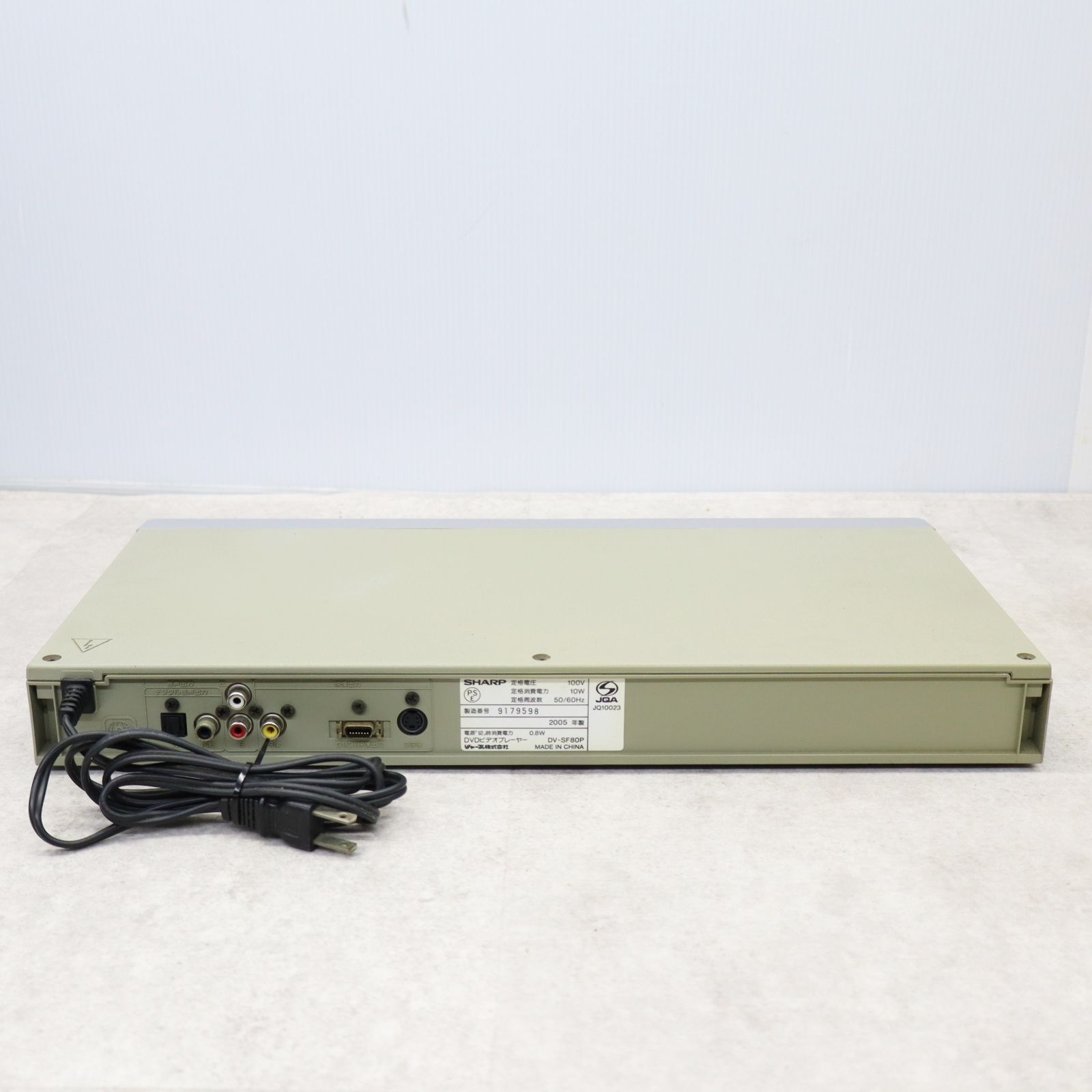 中古】【未使用】シャープ DVD DV-SF80P用リモコン送信機
