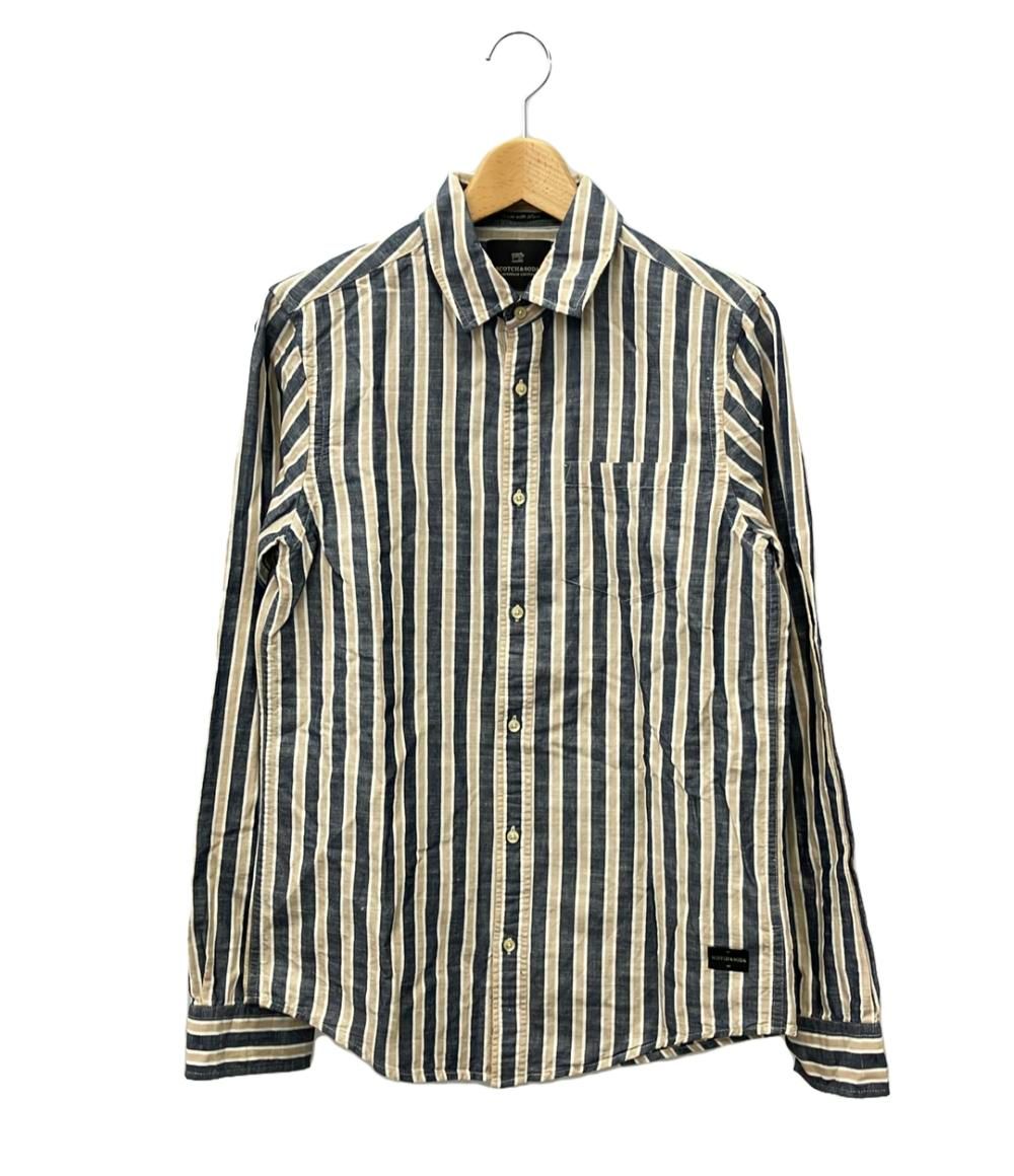 美品 スコッチアンドソーダ ストライプ長袖シャツ メンズ SIZE S (S) SCOTCHu0026SODA