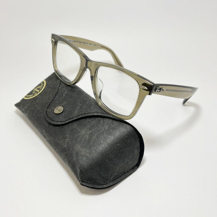 RayBan レイバン RB2140F-1387GG 調光 ブルー 調光サングラス クラシック フレームも調光するモデル ポリッシュ フォトクロミック ストライプグレー トランジッションズサファイヤ WAYFARER ウェイファーラー 52サイズ