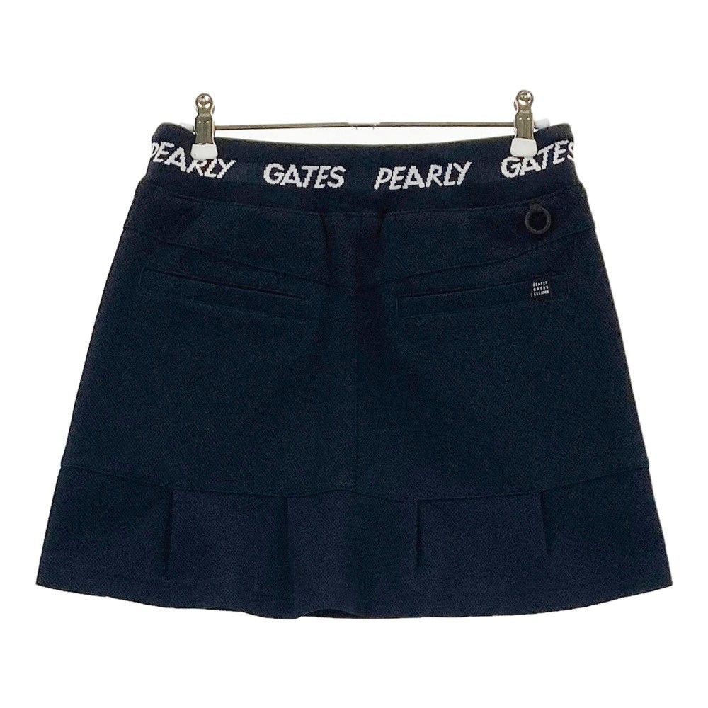 サイズ：0 PEARLY GATES パーリーゲイツ  裾切替スカート  ネイビー系 [240101473189] ゴルフウェア レディース ストスト サイズ：0 PEARLY GATES パーリーゲイツ 裾切替スカート