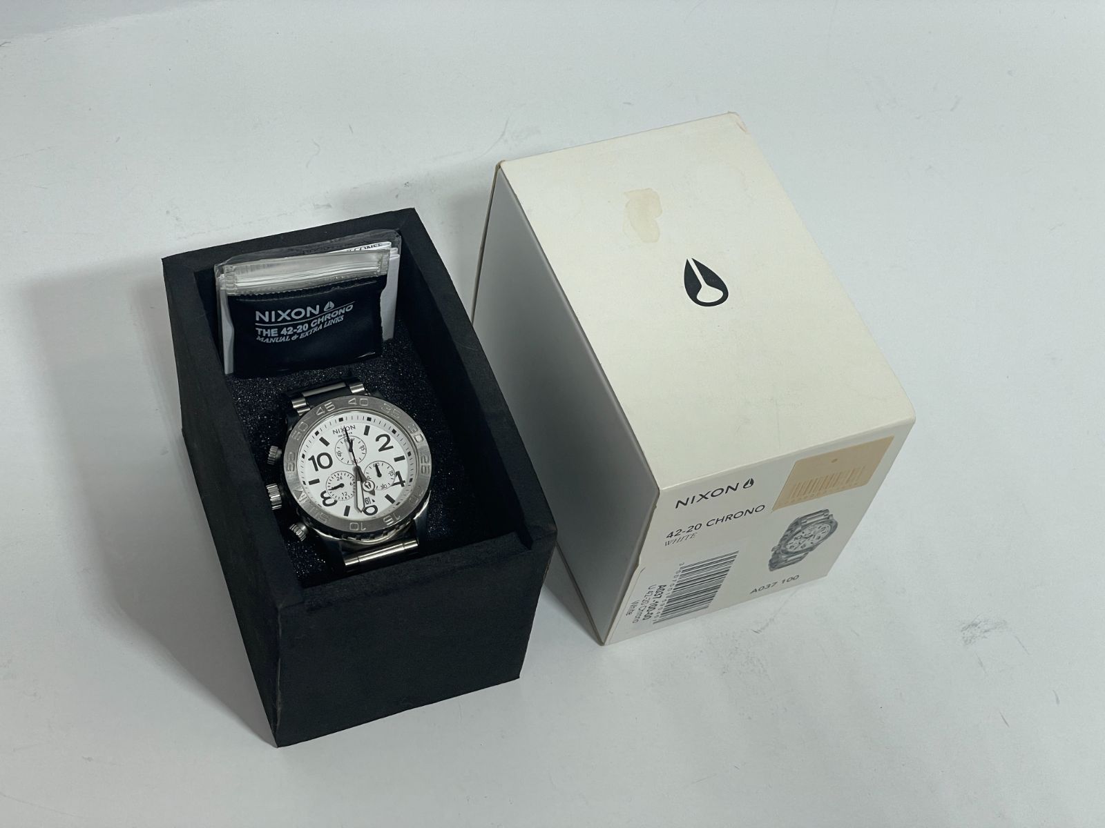 NIXON ニクソン 腕時計 42-20 CHRONO A037-100-00 保証書付
