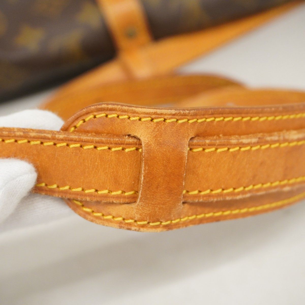 5ie6006-h】ルイヴィトン ショルダーバッグ モノグラム ソミュール30  