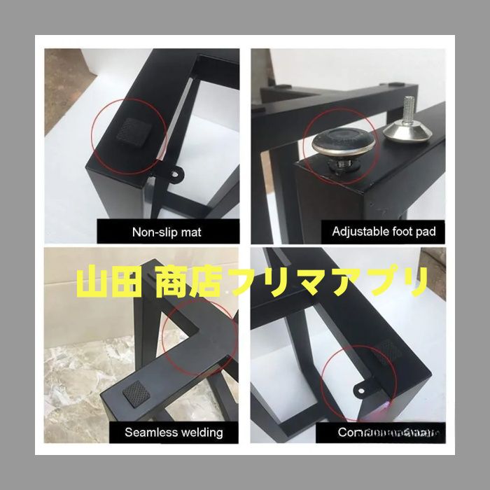 ヘビーデューティアイアンアートテーブル脚ブラケットDIY家具脚オフィステーブル脚会議ティーテーブルデスクダイニングテーブルフレームミ