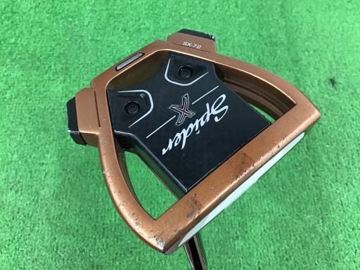 中古】 テーラーメイド Spider X COPPER/WHITE シングルベンド 33 