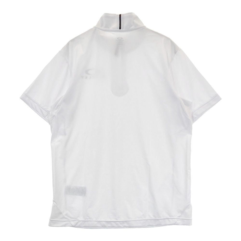 サイズ：L OAKLEY オークリー ハーフジップ 半袖Tシャツ
