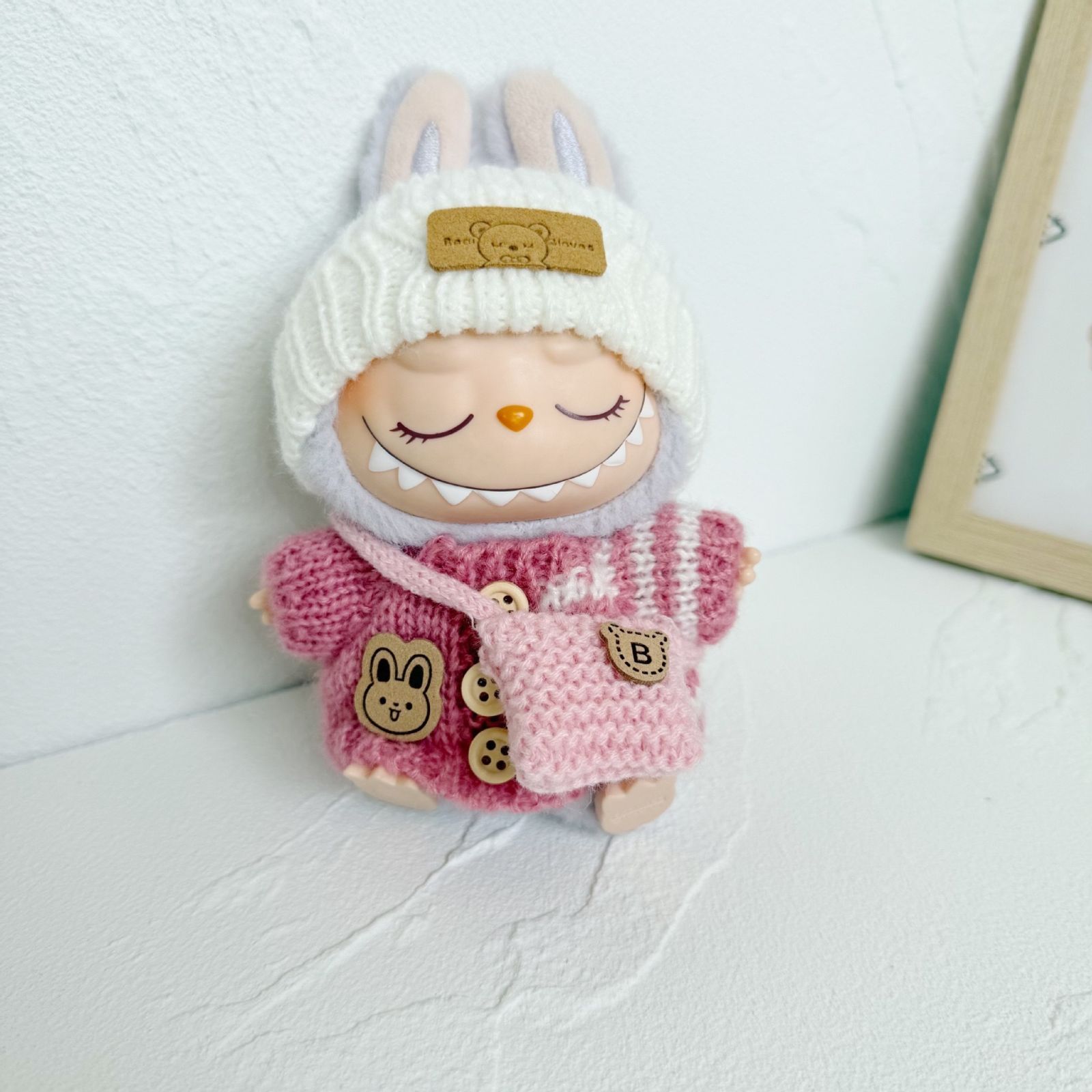 LABUBU 17cm 15cm 　ぬい服　着せ替え服（服のみ）コスチューム 美品❤LABUBU 17cm ぬい服 着せ替え服（服のみ）コスチューム