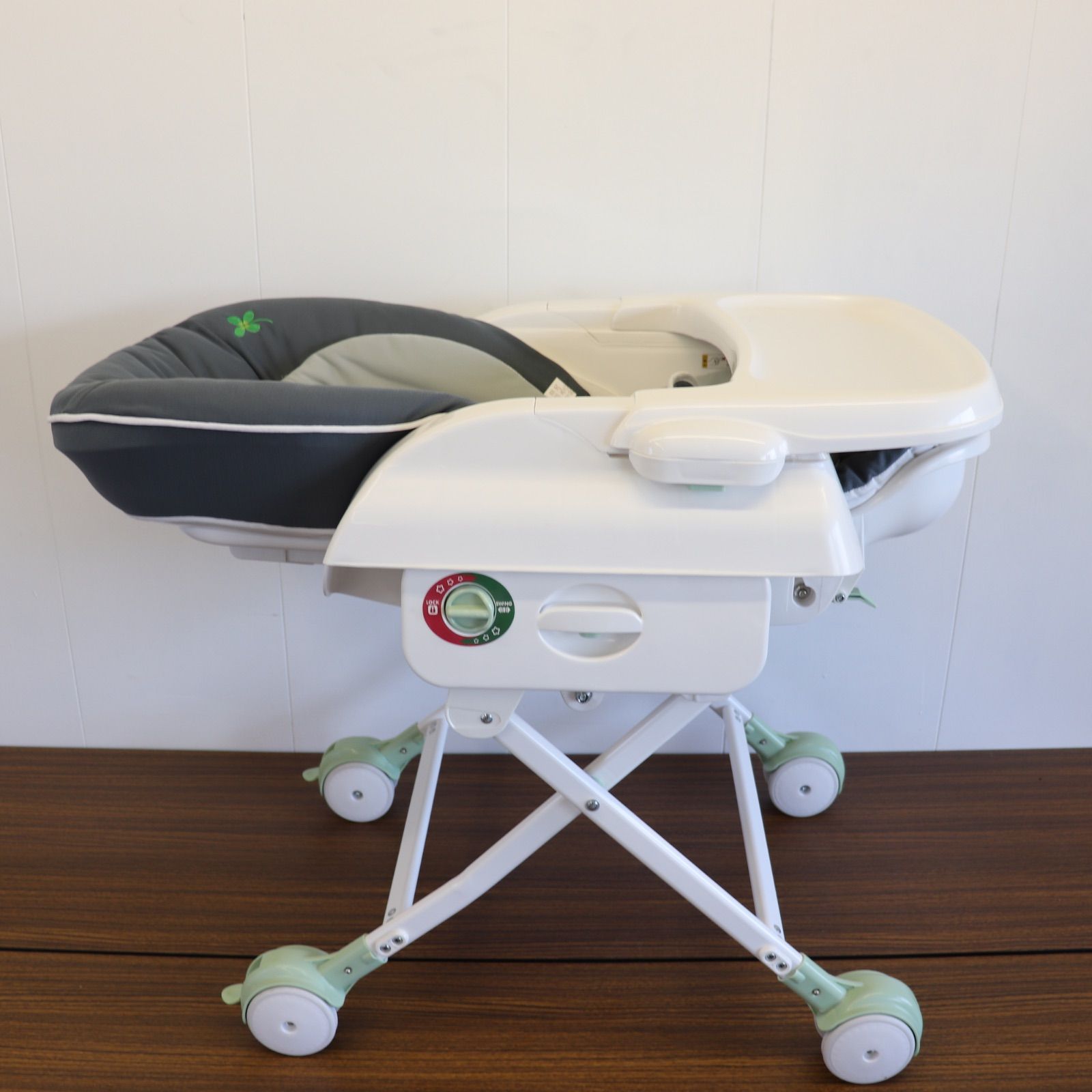 KATOJI カトージ ハイローラック ハイローチェア 美品 カトージ スイングハイローラック ピッコロ KATOJI ハイ