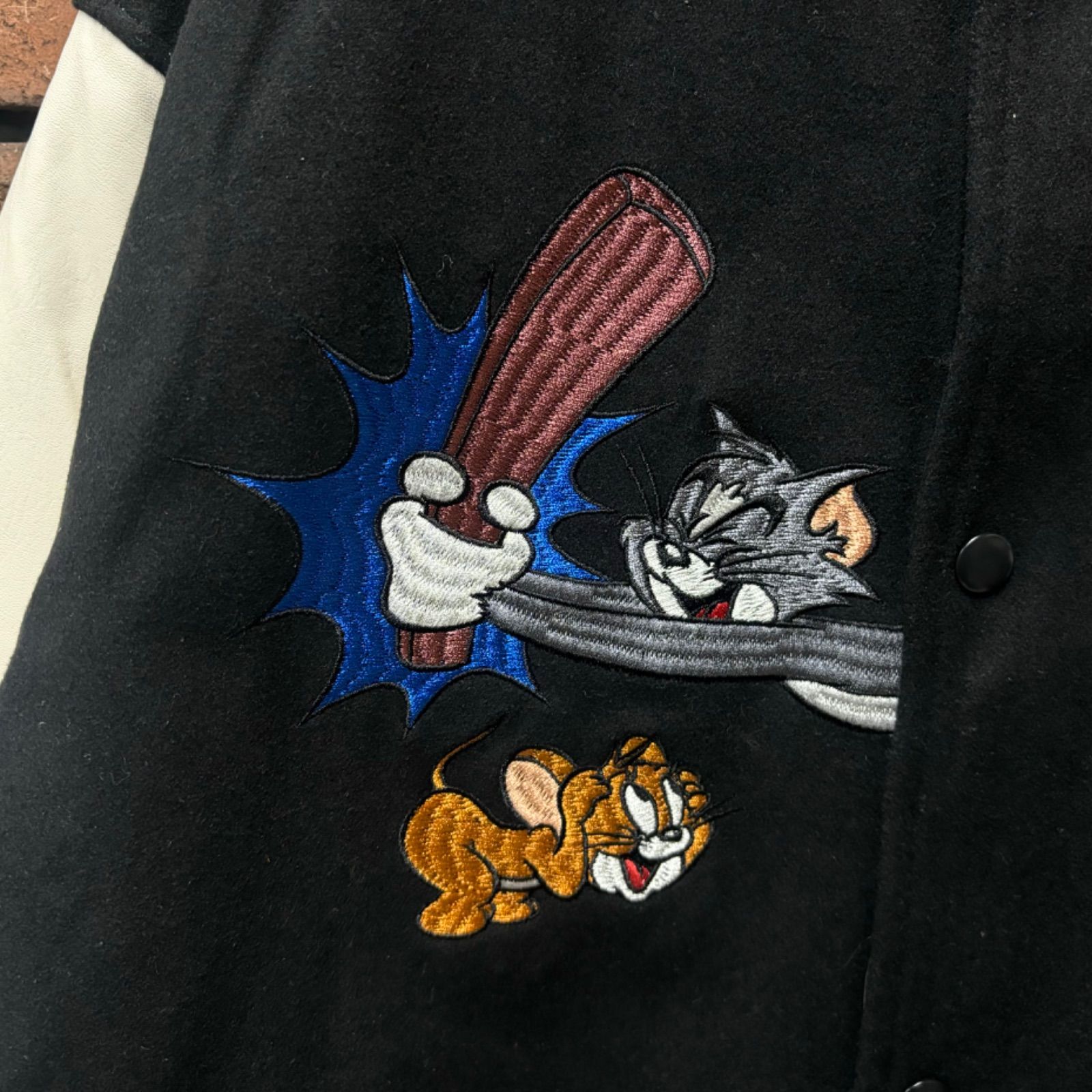 TOM&JERRY×Sequenzコラボ 】 STADIUM JACKET スタジアム