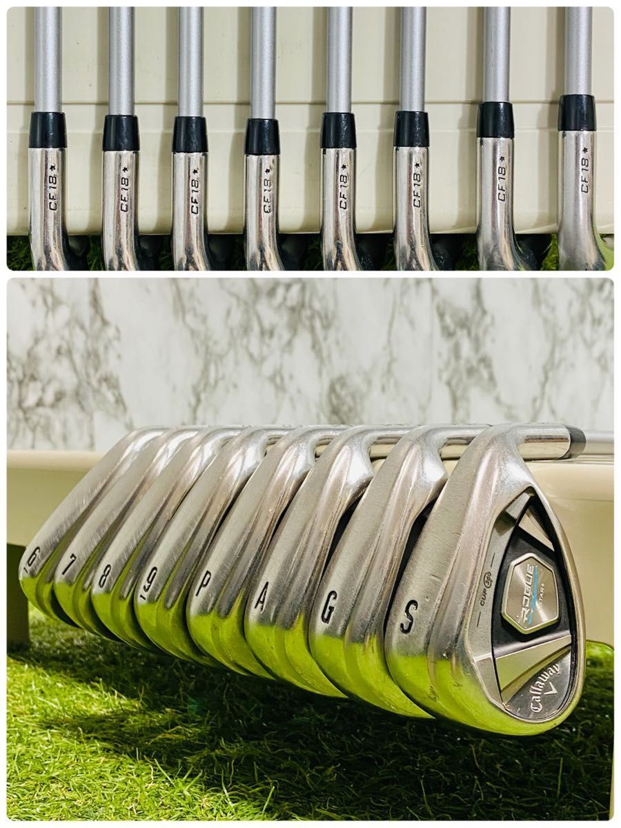 良品】大人気モデル キャロウェイ ローグスター メンズゴルフセット 12