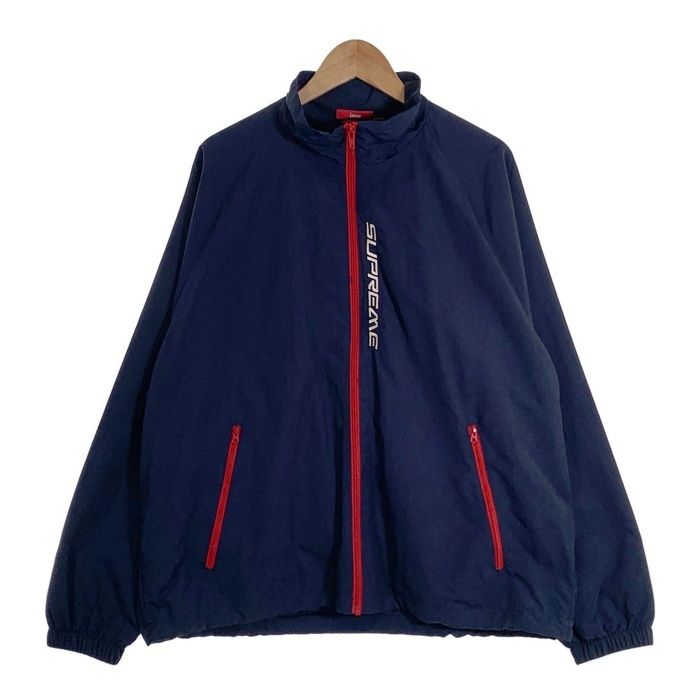 S シュプリーム コントラスト ジップ トラック ジャケット ブラック Contrast Zip Track Jacket | Supreme 25ss