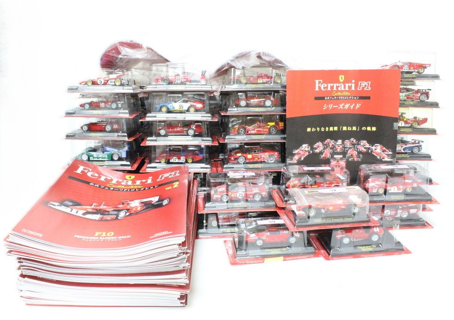 美品　未開封　公式フェラーリF1コレクション39台 未開封 公式フェラーリF1コレクション F1-87/88C G.ベルガー